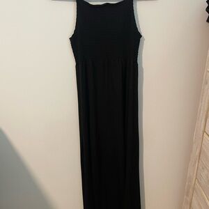 ESQUALO Black Maxi Dress